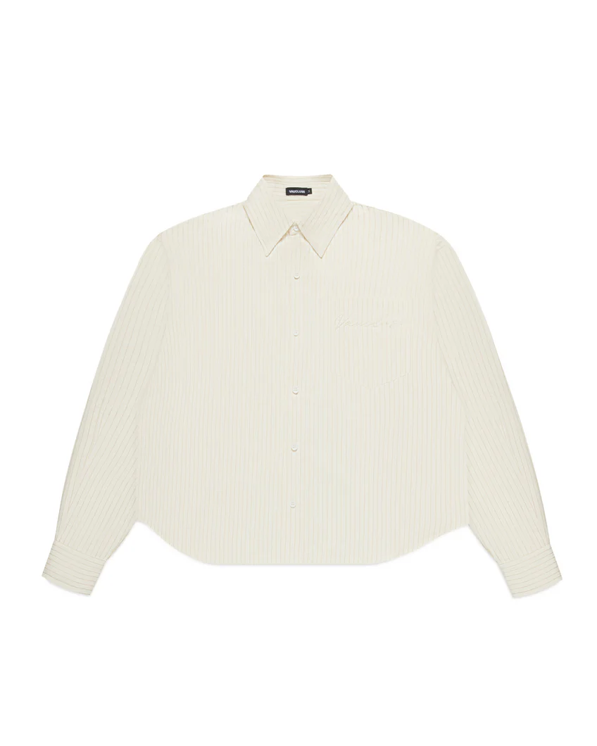 ALL SLEEVE SHIRT - BUTTERCREAM STRIPE