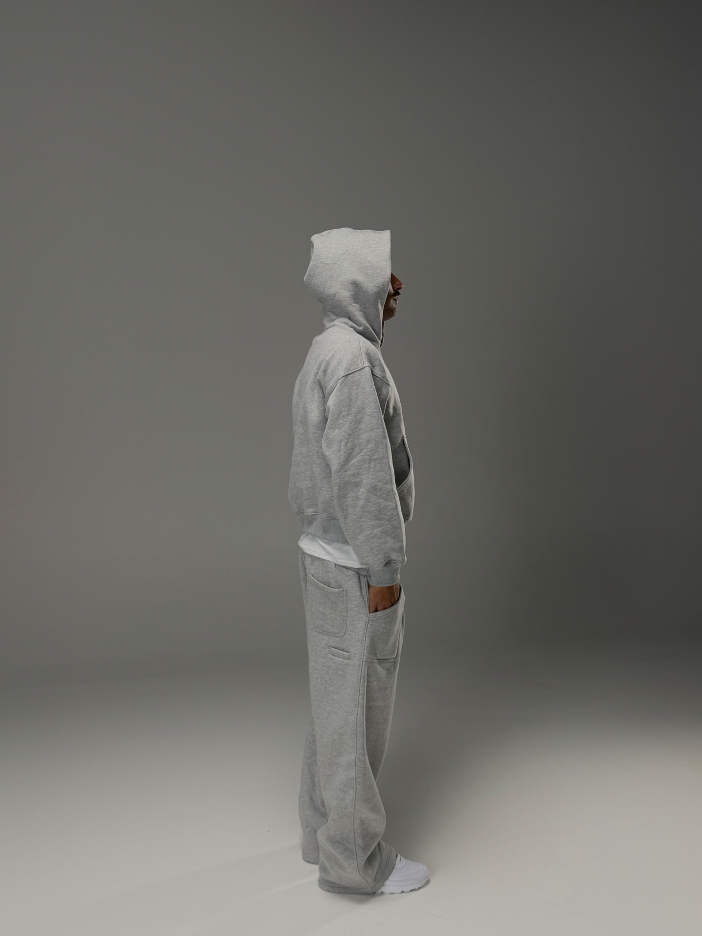 SENSELESS HOOD - HEATHER GREY  view 3