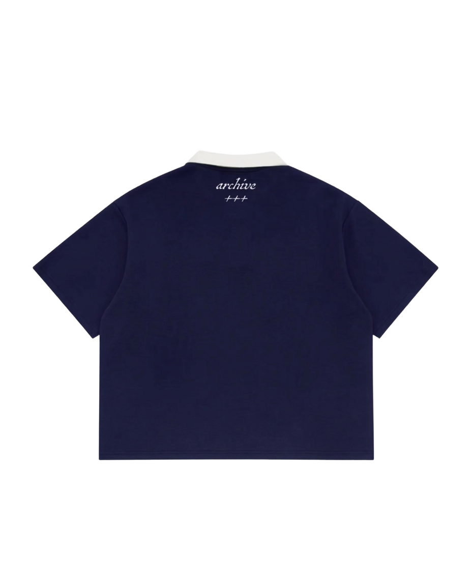 SIGNATURE BOX FIT POLO - BLUE OCEAN