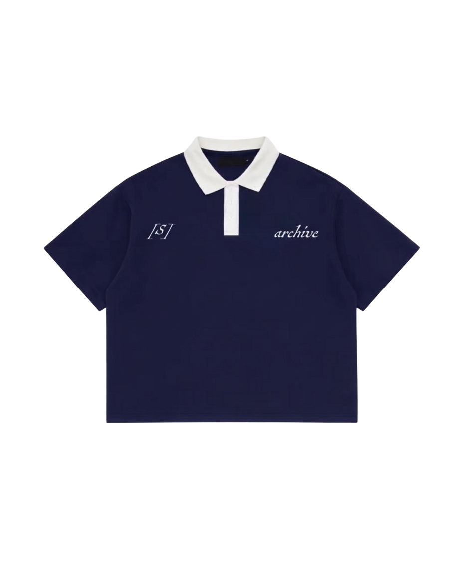 SIGNATURE BOX FIT POLO - BLUE OCEAN